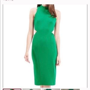 Topshop Cut out dress